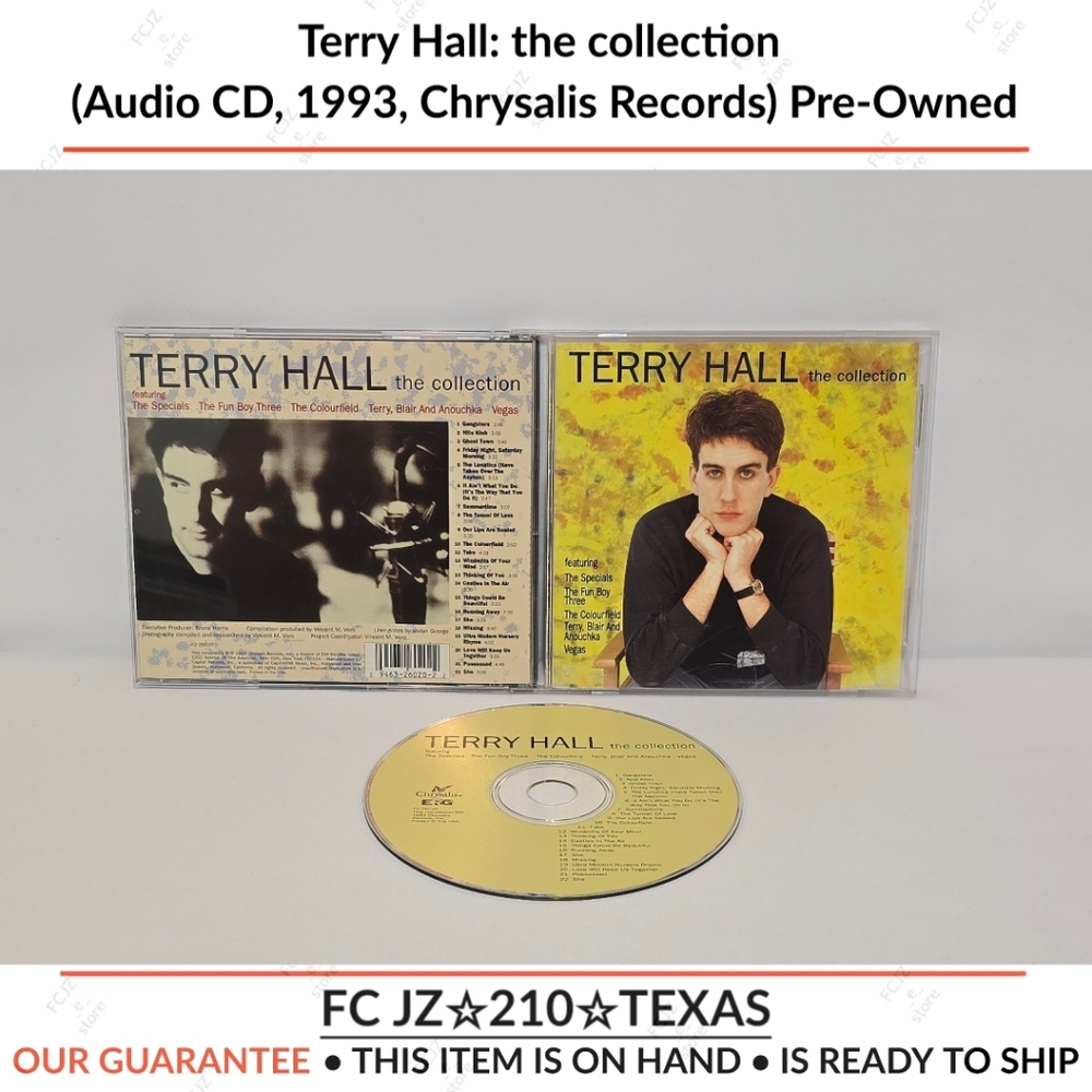 Terry Hall: the collection (Audio CD, 1993, Chrysalis Records) Pre-Owned